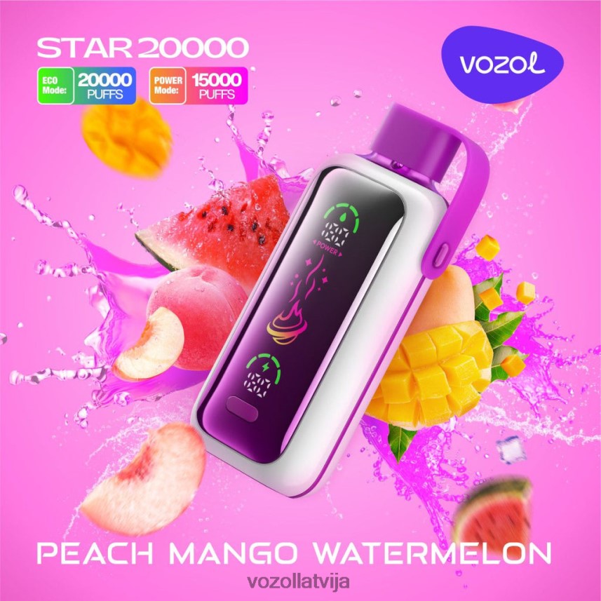persiku mango arbūzs