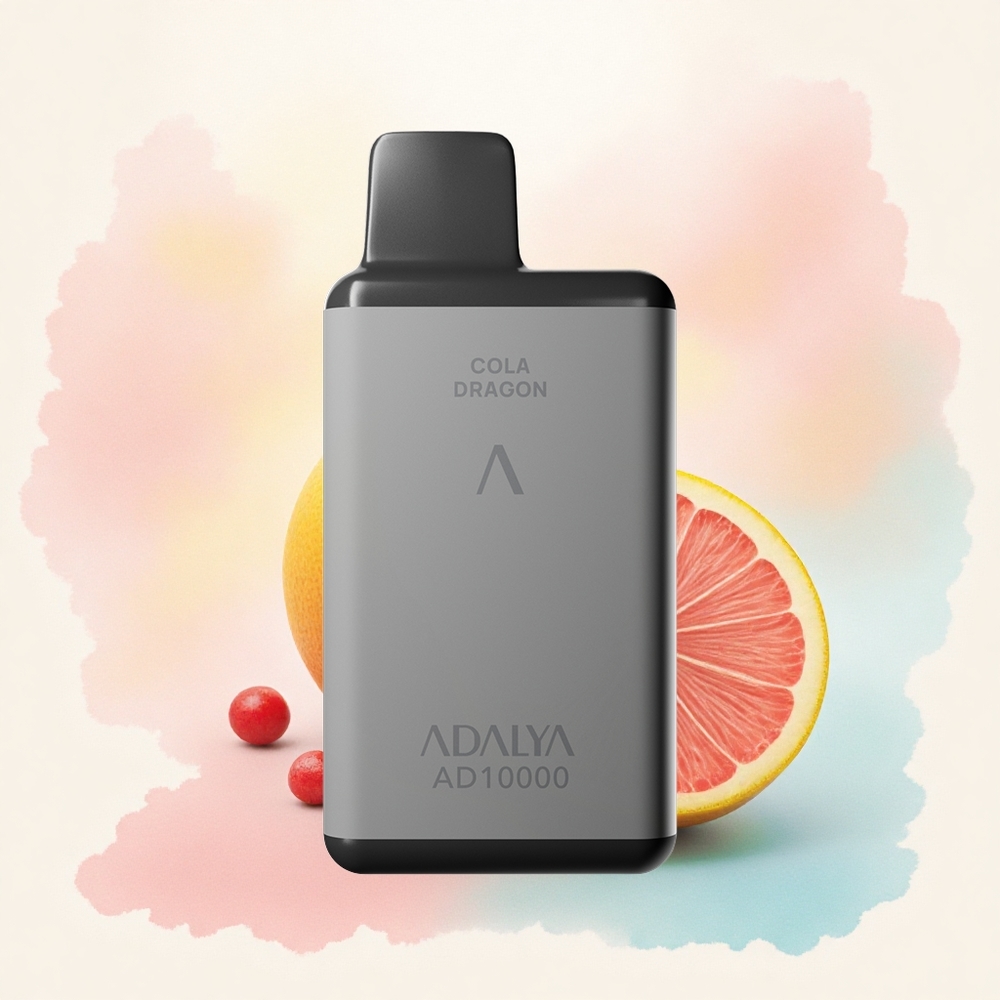 Adalya AD 10000 Mīlestība 66 pelēks kosmoss ar 650 mAh