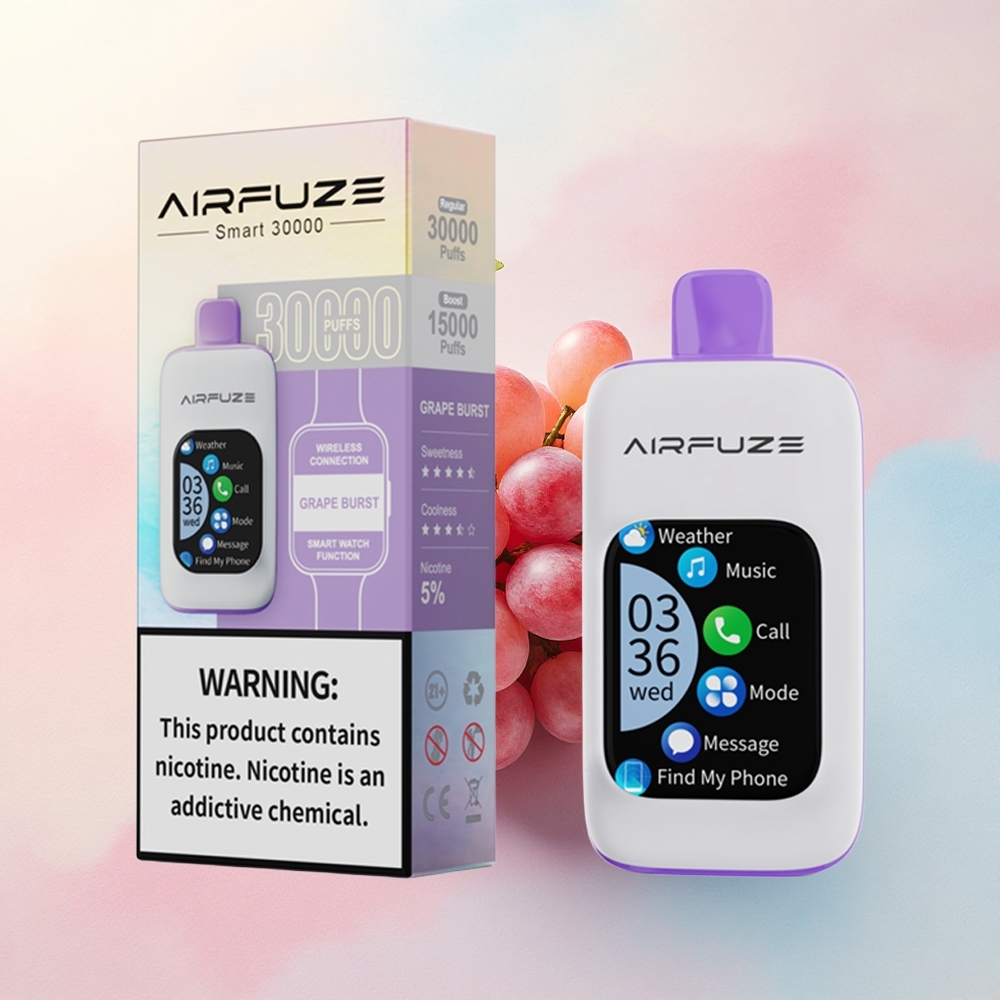 AirFuze Smart 30000 Vīnogu Sprādziena 5% nikotīna 900mAh