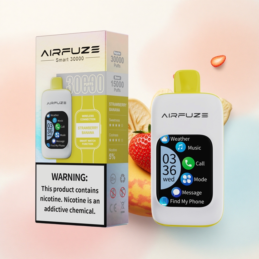 AirFuze Smart 30000 Zemeņu Banāns 5% nikotīna 900mAh