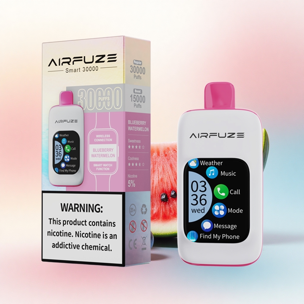 AirFuze Smart 30000 Zilā Arbūzu Ūdens ar 5% nikotīna un 900mAh