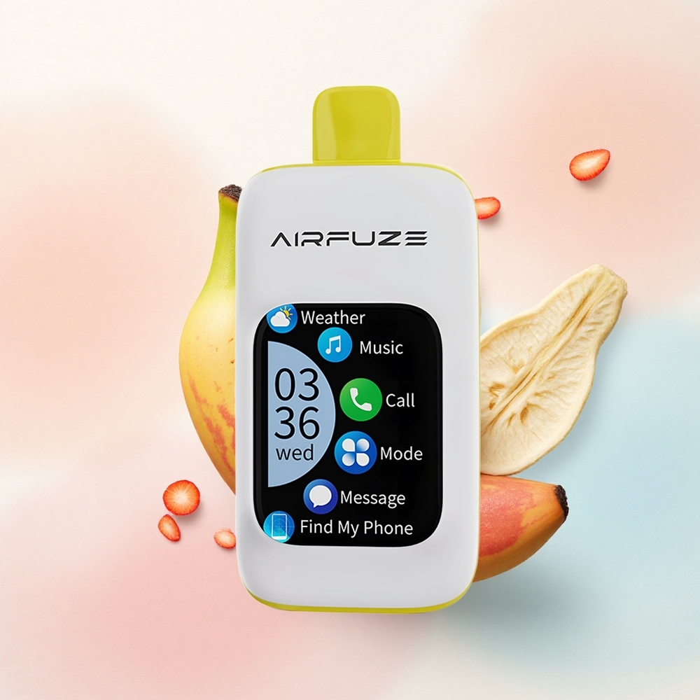 AirFuze Smart Pro 40000 Zemeņu Banāns 20ml Nikotīns 5% 900mAh