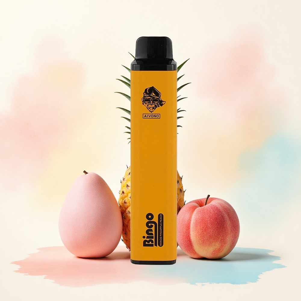 Aivono Aim Bingo 4000 Ananāsu Persiku Wango 1000mAh 10mL 5% nikotīna