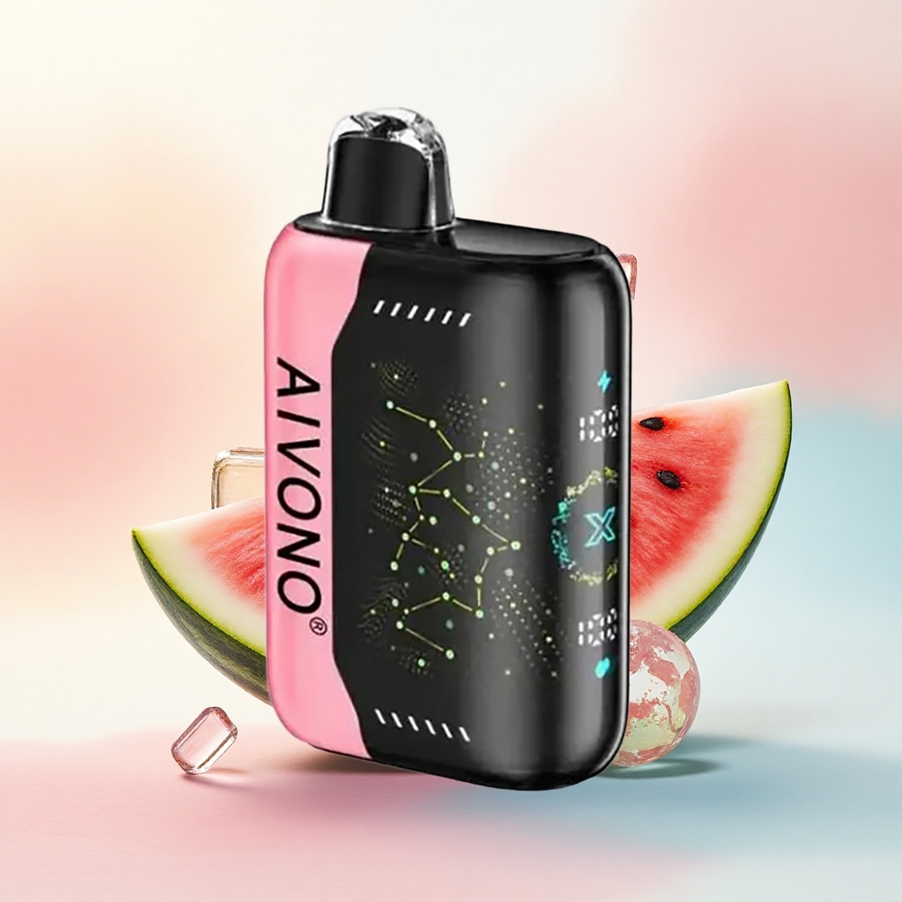 Aivono Aim Boom 25000 Arbūzu Ledus ar 650mAh un 0% nikotīna