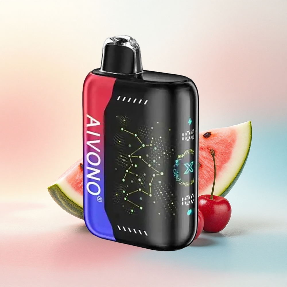 Aivono Aim Boom 25000 Ledus Arbūzs Ķirsis 0% Nikotīna 650mAh 90g