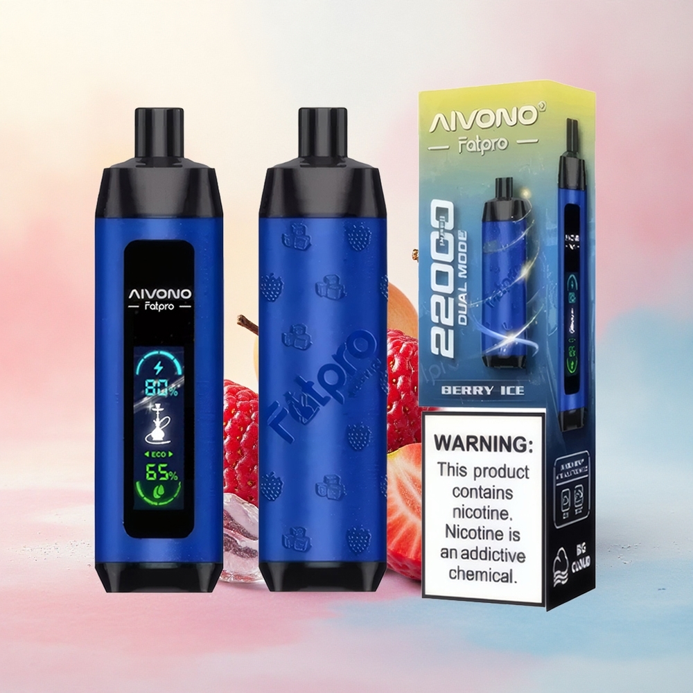 Aivono Aim Fatpro 22000 Ogu Ledus ar 5% nikotīnu un 600mAh