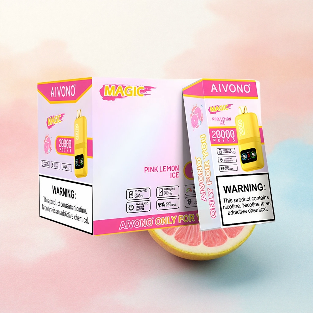 Aivono Aim Magic 20000 Rozā Citronu Ledus ar 5% Nikotīnu un 600mAh