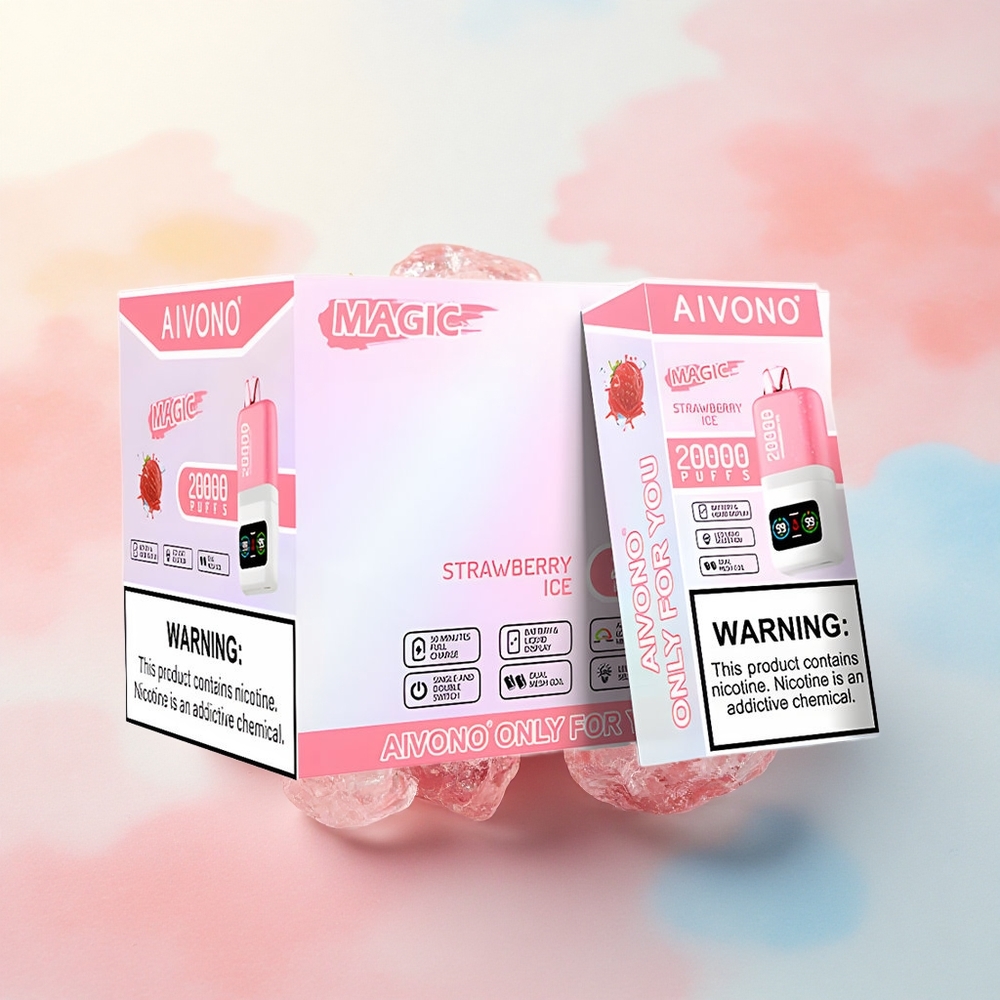 Aivono Aim Magic 20000 Zemeņu Ledus ar 5% nikotīna un 600mAh