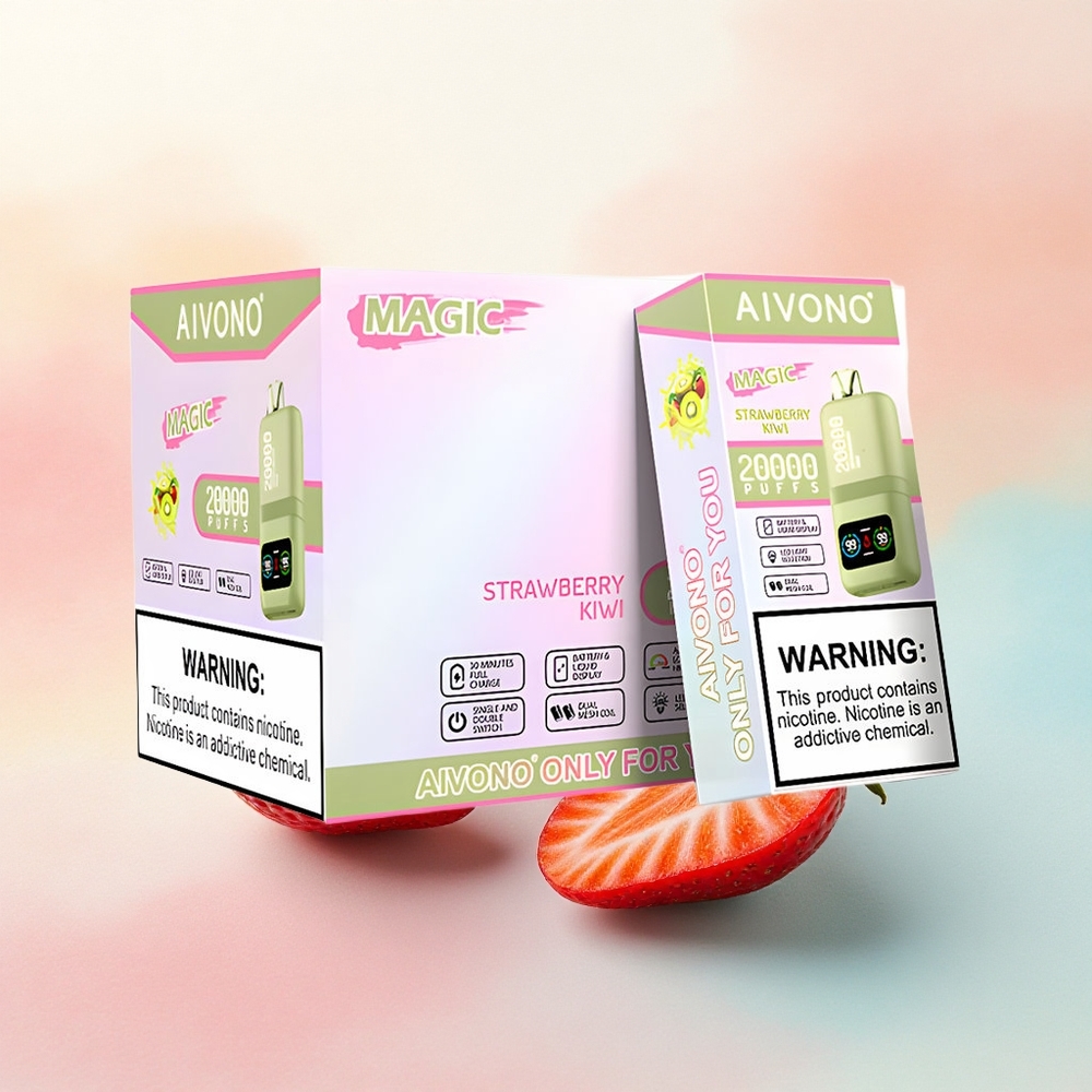 Aivono Aim Magic 20000 Zemenes Ķīvija 5% nikotīna 600mAh