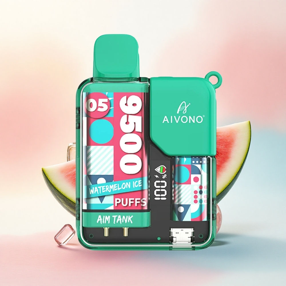 Aivono Aim Tank 9500 Arbūzu Ledus ar 650mAh un 18ml