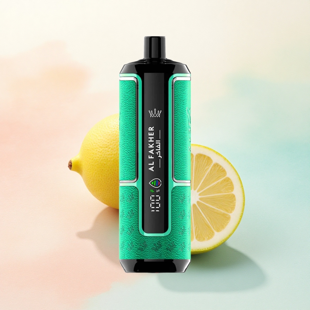 Al Fakher Crown Bar 15K Hypermax Citrona Mētra 22ml 600mAh Tipa-C