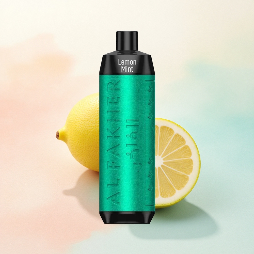 Al Fakher Crown Bar 8000 Crystal Citrona Mētra ar 600mAh un 5mg nikotīnu