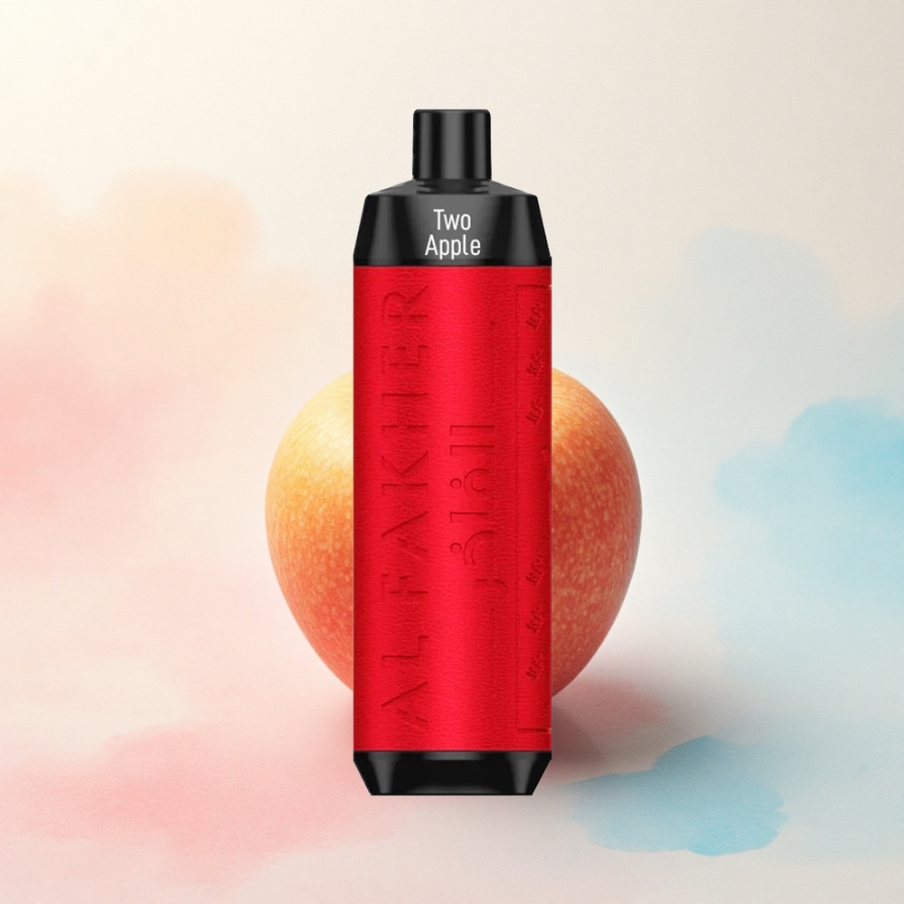 Al Fakher Crown Bar 8000 Crystal Divas Ābolu 600mAh 5mg Nikotīna