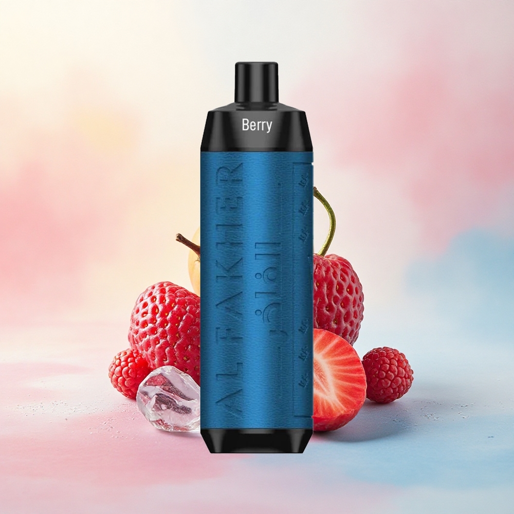 Al Fakher Crown Bar 8000 Crystal Ogļu Ledus ar 5mg nikotīna un 600mAh bateriju