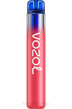 48FF256 VOZOL NEON 800 zemeņu saldējums VOZOL Vape Store
