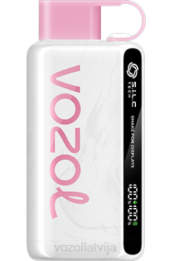 48FF32 VOZOL STAR 9000/12000 zemeņu saldējums VOZOL Vape Latvija