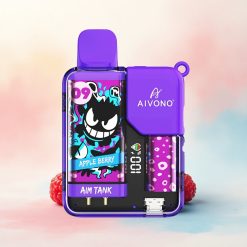 Aivono Aim Tank 9500 Ābolu Oga LCD 650mAh 5% nikotīna