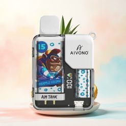 Aivono Aim Tank 9500 Ananāsu Kokosrieksts 650mAh 2% Nikotīns