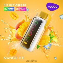 VOZOL Riga - VOZOL STAR 20 000 6PX2XB13 mango ledus