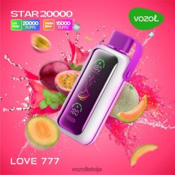 VOZOL Vape Latvija - VOZOL STAR 20 000 6PX2XB12 mīlestība 777