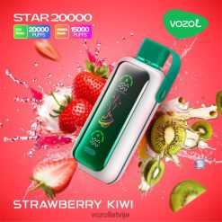 VOZOL Vape Review - VOZOL STAR 20 000 6PX2XB20 zemeņu kivi